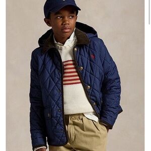 Polo Ralph Lauren Big Boys Long-Sleeve Hooded Barn Jacket